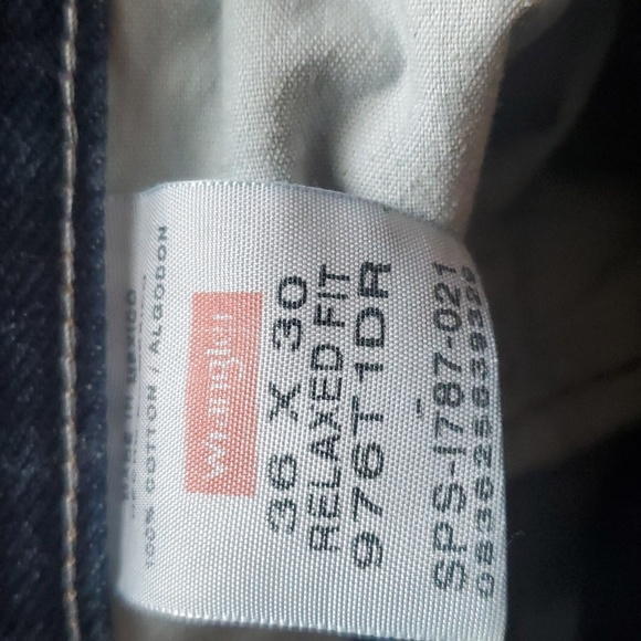 Wrangler Men's Blue Jeans - Picture 2 of 3